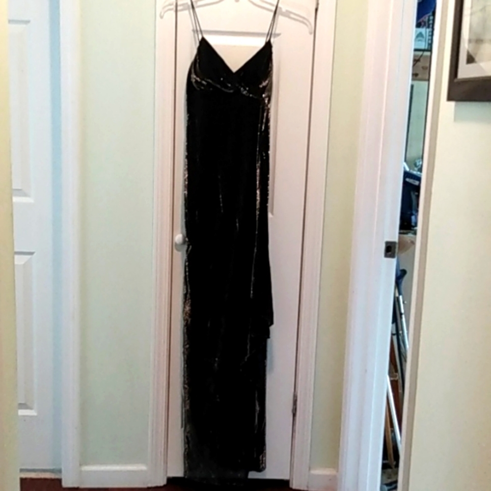 Shimmery black formal/party dress